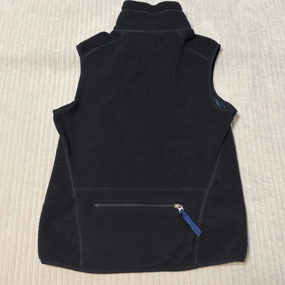 Vintage 90's Patagonia Full Zip Fleece Vest Back Pocket USA Mens Small